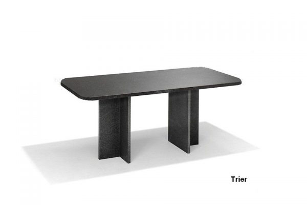 Nvt Eettafel - Tuintafel 180 x 90 cm Trier - Natuursteen - Studio 20