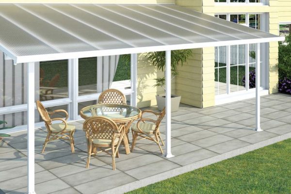 Palram Fonteyn Veranda Overkapping Sigrid/Feria 550 x 300 Wit