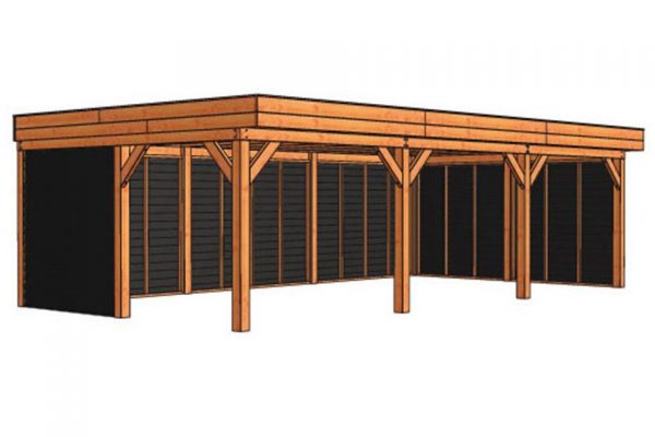 Nvt Tuinhuis / Blokhut Trendhout Buitenverblijf Regina XL 9000mm B