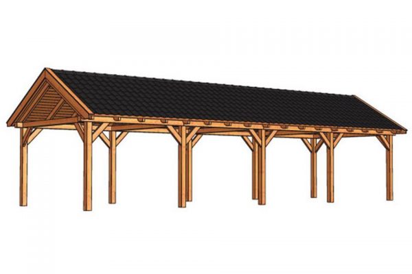 Nvt Tuinhuis / Blokhut Trendhout Buitenverblijf Zadeldak XL 12170mm A