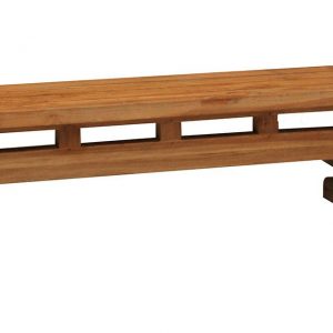 Tuinset-Picknickset 180 x 100 cm Cross - Reclaimed Teakhout - Fonteyn