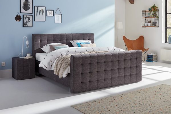 Boxspring Farini Vlak Met Voetbord