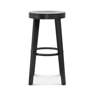 Fameg Fico - Houten barkruk - 75 cm hoog - Thonet barkruk Rond