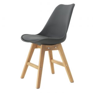 Essence Drevo stoel - Houten onderstel - kuipstoel ? Scandinavisch ? design - eetkamerstoel