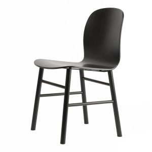 Profoli Flusso - Houten eetkamerstoel - Combineer met de Muuto Visu Wood stoel, Deens design