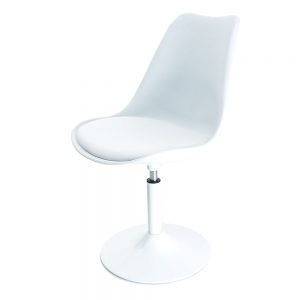 Essence Fuerta stoel - Draaibare bureaustoel - kuipstoel ? ronde voet - Scandinavisch - als Tulip, Viva, Tenzo en Tequila