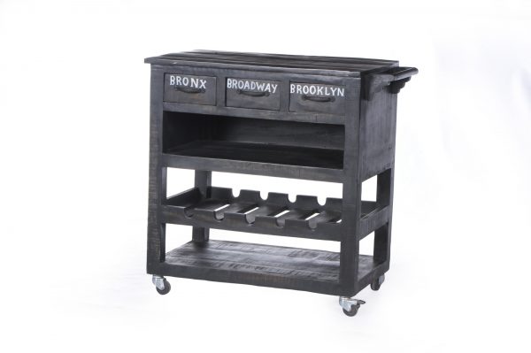 Artistiq Trolley / wijnkast 'Bronx'