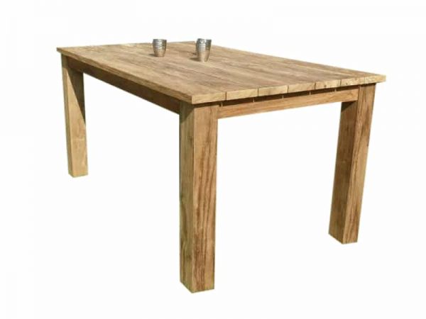 Old Java dining tuintafel 200x100xH77,5cm teak