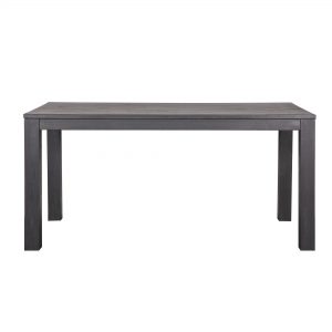 Woood Eettafel 'Largo' Eiken blacknight, 180 x 85cm