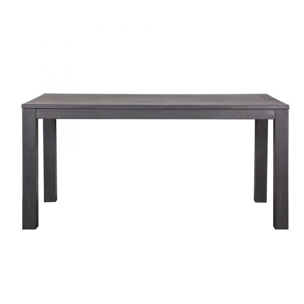 Woood Eettafel 'Largo' Eiken blacknight, 180 x 85cm