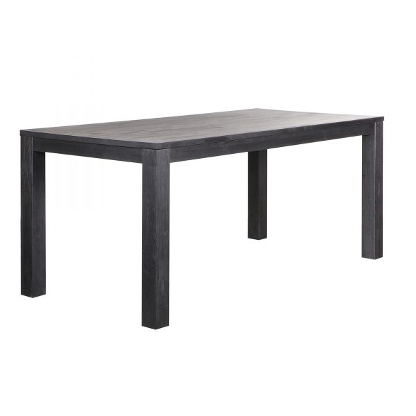 Woood Eettafel 'Largo' Eiken blacknight, 200 x 90cm