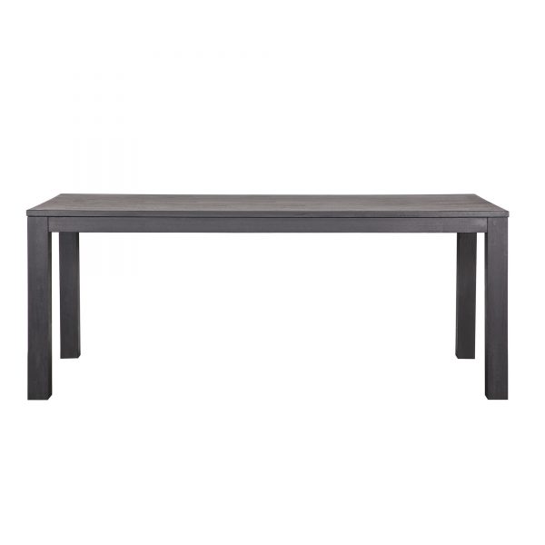 Woood Eettafel 'Largo' Eiken blacknight, 230 x 90cm