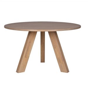 Woood Eettafel 'Rhonda' Eiken gerookt, 129cm