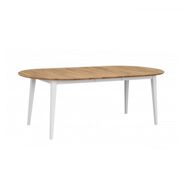 Nordiq Filippa table - Uitschuifbare eettafel - Ovaal - 170 tot 210 cm - Eiken - Scandinavisch design