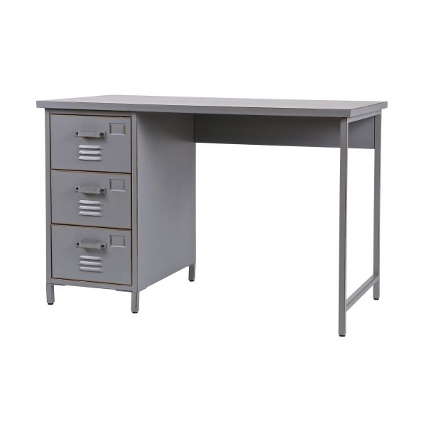 Woood Bureau 'Max', kleur vintage grey