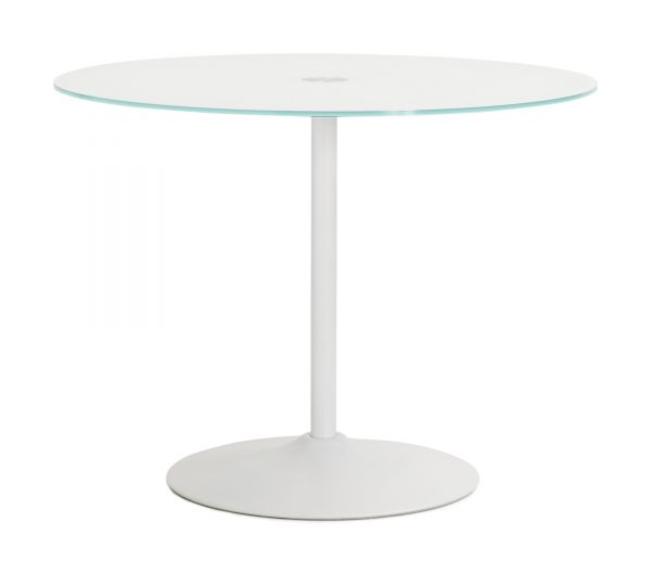 Kokoon Design Ronde Eettafel 'Bloma', kleur Wit