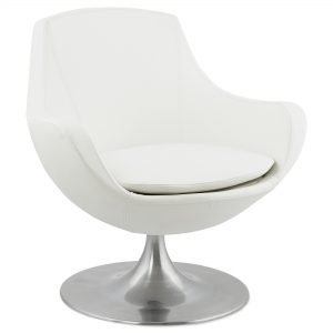 Kokoon Design fauteuil 'Raoul', kleur Wit