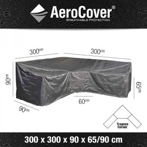 Loungesethoes 300x300x90xH65-90 - Aerocover