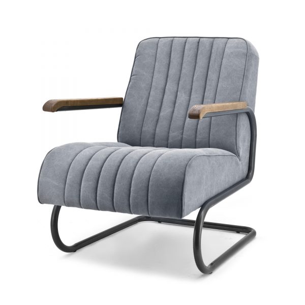 Eleonora Fauteuil 'Arthur' kleur grijs