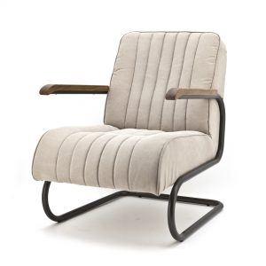 Eleonora Fauteuil 'Arthur' kleur beige