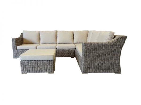 Tenerife corner loungeset met hocker