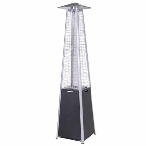 Patio heater St Germain mat zwart