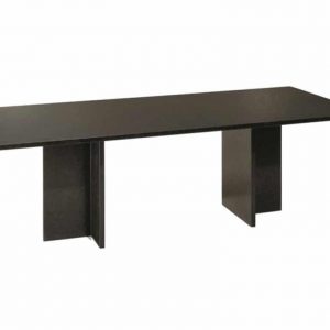 Turijn dining tuintafel 160x90xH75cm graniet pearl black satinado