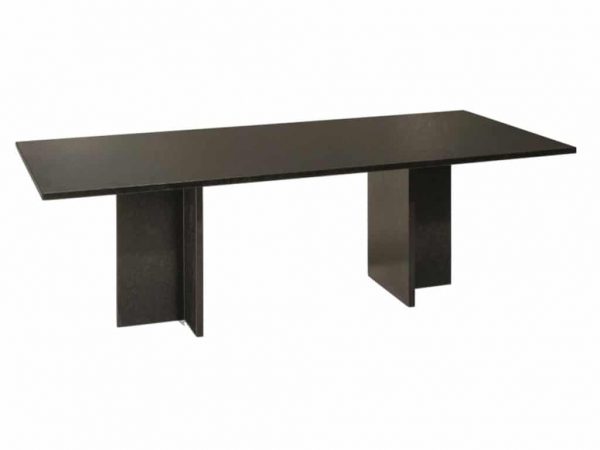 Turijn dining tuintafel 180x90xH75cm 2 cm graniet pearl black satinado