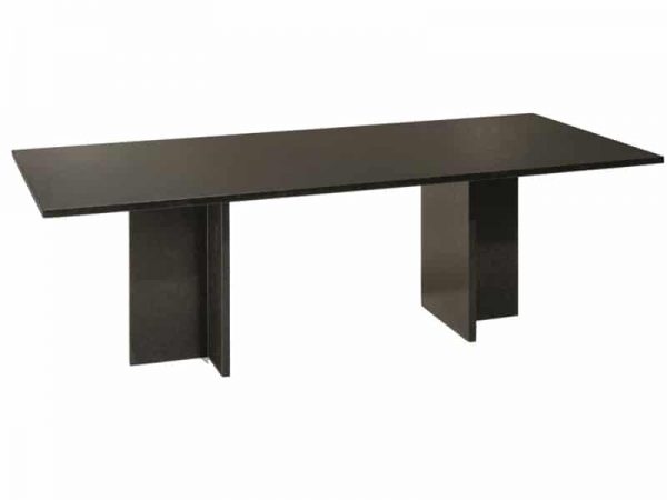 Turijn dining tuintafel 220x90xH75 cm 2cm graniet pearl black satinado