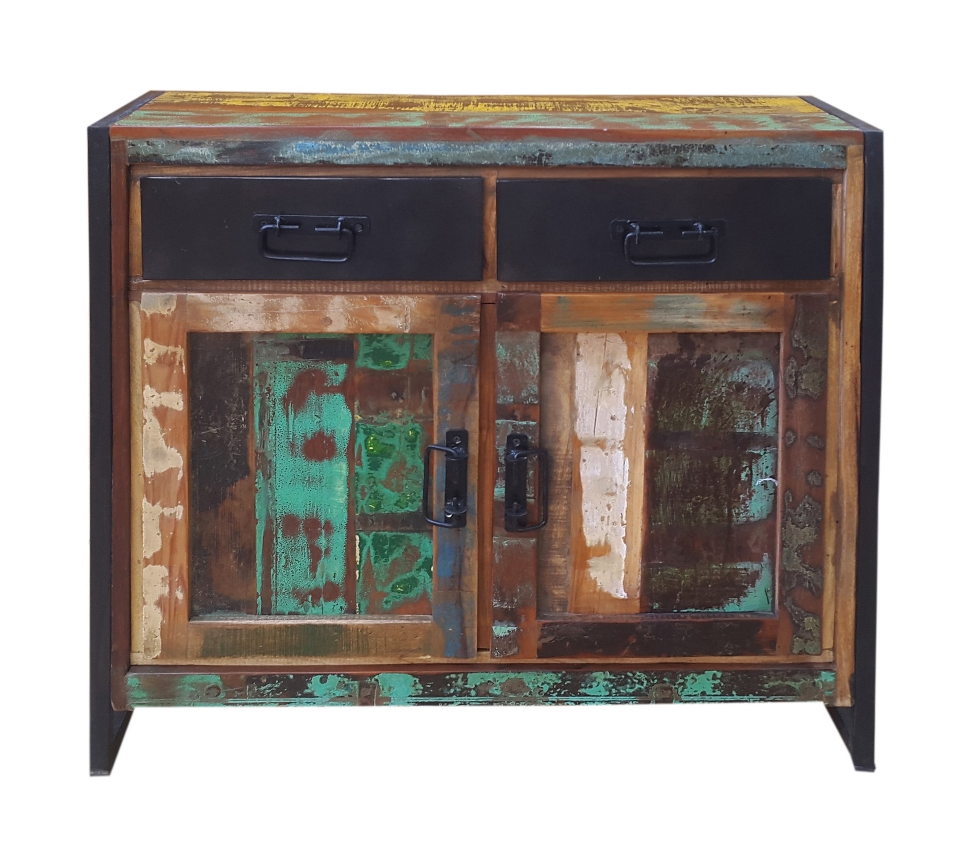 21193_square_with_border.jpg Artistiq Dressoir 'Bali Vintage' multicolor, 90cm