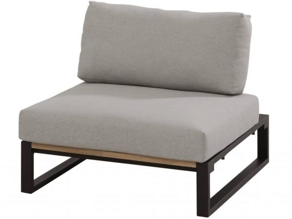 Duke middenelement lounge tuinstoel teak