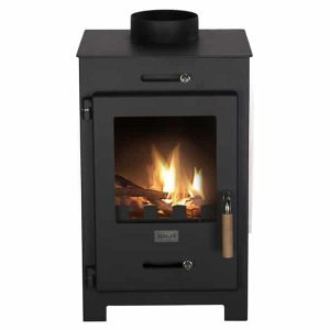 Cosistove mini houtkachel zwart