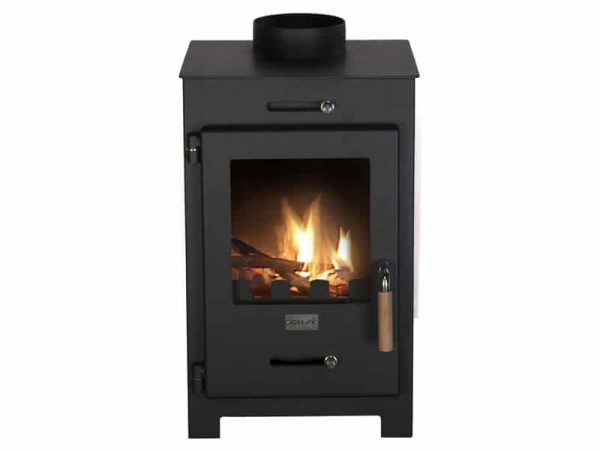 Cosistove mini houtkachel zwart