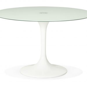 Kokoon Design Eettafel 'Dakota', kleur Wit