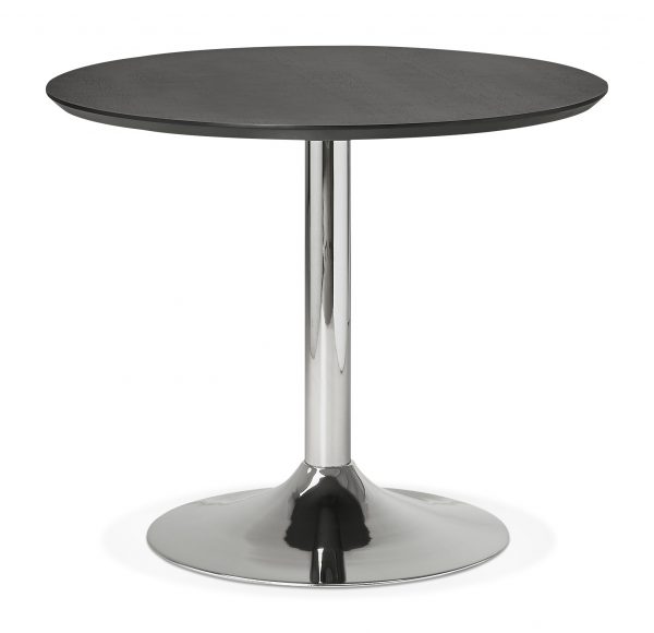 Kokoon Design Eettafel 'Bleta 90', kleur Zwart