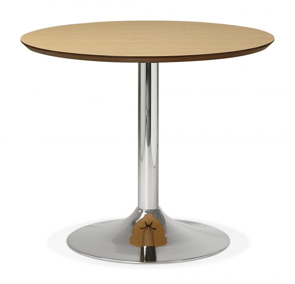 Kokoon Design Eettafel 'Bleta 90', kleur Naturel