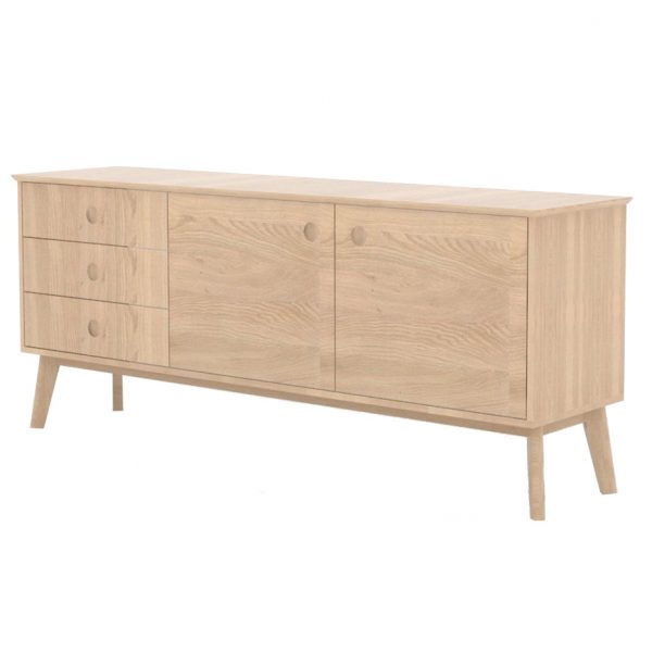 Interstil Dressoir 'Century' eiken, 180cm