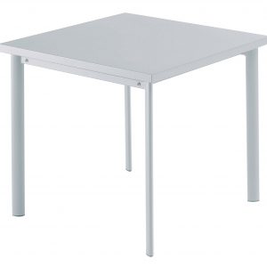 Emu Star Square tafel aluminium 70x70
