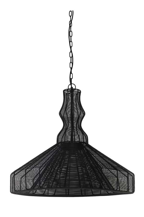 Light & Living Hanglamp 'Alarice' 72cm, zwart