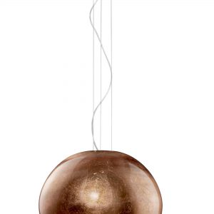 TRIO Hanglamp 'Ontario' 51cm, kleur Koper
