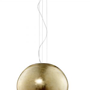 TRIO Hanglamp 'Ontario' 51cm, kleur Goud