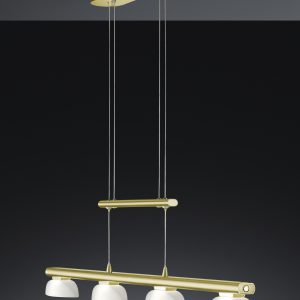 TRIO Hanglamp 'Senator' LED, 4-lamps