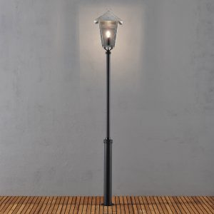 Konstsmide Staande Buitenlamp 'Benu' 254cm hoog, E27 max 100W / 230V