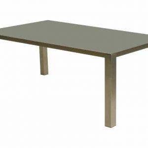 Grace 200 RVS gehard glas tuintafel