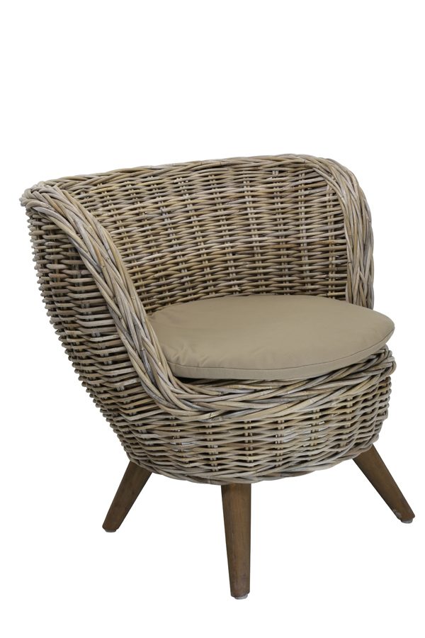 Light & Living Fauteuil 'Lembang' Rotan