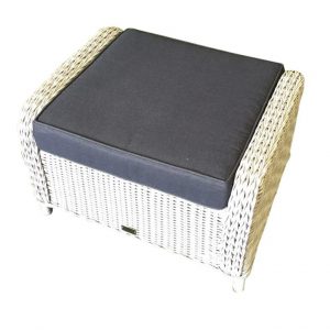 Toscane hocker 60x74x47 natural white grey + royal dark grey