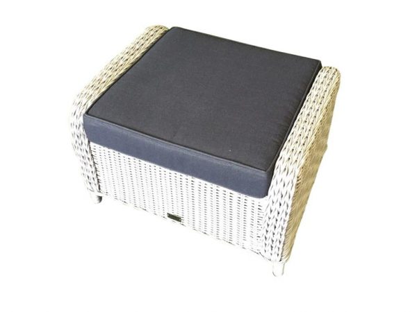 Toscane hocker 60x74x47 natural white grey + royal dark grey