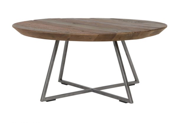 Light & Living Salontafel 'Cayon', zwart met hout