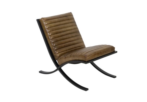 Light & Living Fauteuil 'Hako', antiek bruin