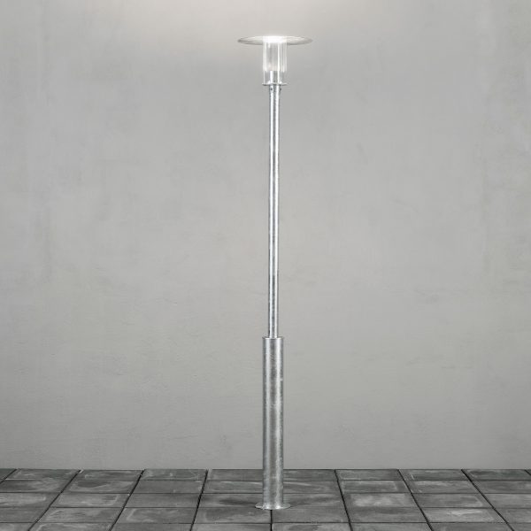 Konstsmide Buitenlamp 'Mode' Staande lamp, 220cm hoog, PowerLED 1 x 8W / 230V